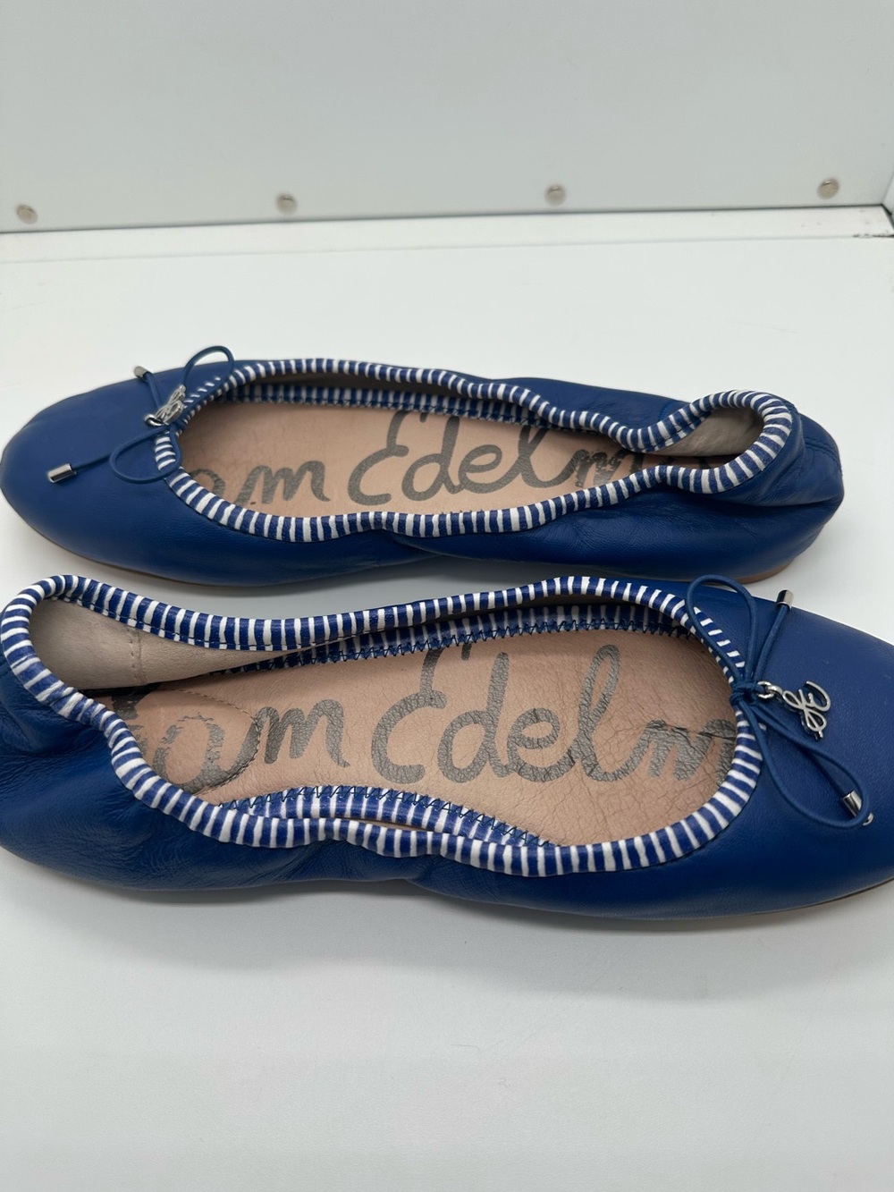 Sam Edelman Felicia Leather Flats Size 7.5 - Picture 7 of 11